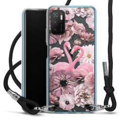 Carry Case Transparent Fabric black/silver