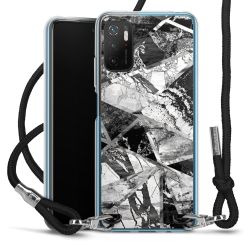 Carry Case Transparent Fabric black/silver