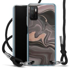 Carry Case Transparent Fabric black/silver