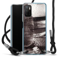 Carry Case Transparent Fabric black/silver