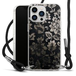 Carry Case Transparent Fabric black/silver