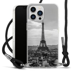 Carry Case Transparent Fabric black/silver