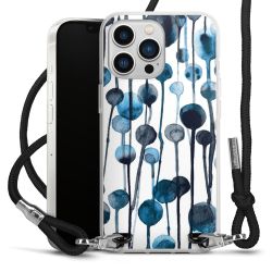 Carry Case Transparent Fabric black/silver