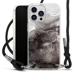 Carry Case Transparent Fabric black/silver