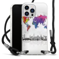 Carry Case Transparent Fabric black/silver