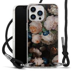 Carry Case Transparent Fabric black/silver