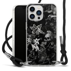 Carry Case Transparent Fabric black/silver