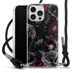 Carry Case Transparent Fabric black/silver