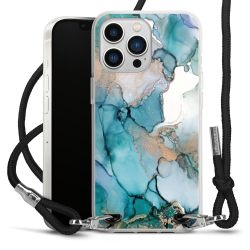 Carry Case Transparent Fabric black/silver