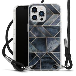 Carry Case Transparent Fabric black/silver