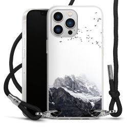 Carry Case Transparent Fabric black/silver