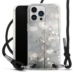 Carry Case Transparent Fabric black/silver