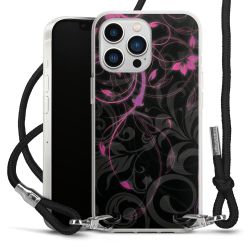 Carry Case Transparent Fabric black/silver