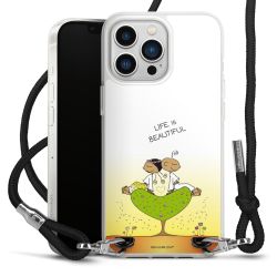 Carry Case Stoff schwarz/silber