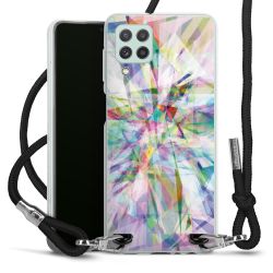 Carry Case Transparent Fabric black/silver