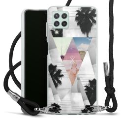 Carry Case Transparent Fabric black/silver