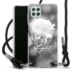 Carry Case Transparent Fabric black/silver