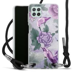 Carry Case Transparent Fabric black/silver