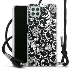 Carry Case Transparent Fabric black/silver