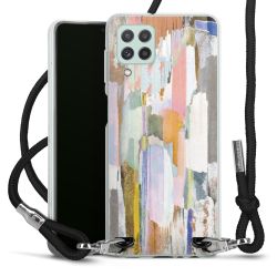 Carry Case Transparent Fabric black/silver