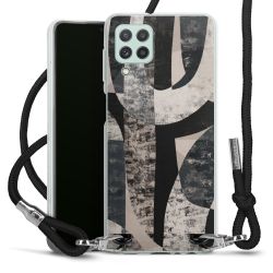 Carry Case Transparent Fabric black/silver