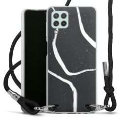 Carry Case Transparent Fabric black/silver