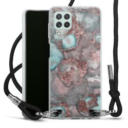 Carry Case Transparent Fabric black/silver