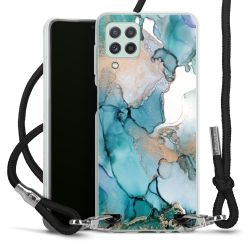 Carry Case Transparent Fabric black/silver