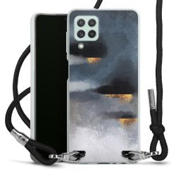 Carry Case Transparent Fabric black/silver