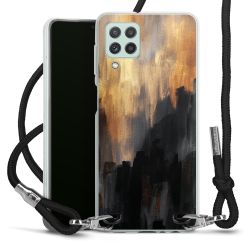 Carry Case Transparent Fabric black/silver