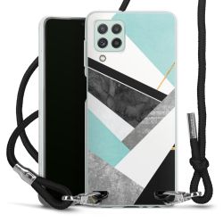 Carry Case Transparent Fabric black/silver