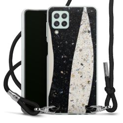 Carry Case Transparent Fabric black/silver