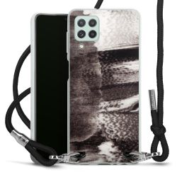 Carry Case Transparent Fabric black/silver