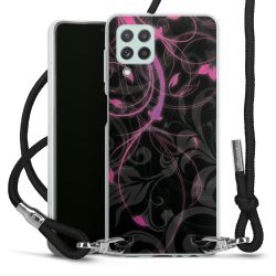 Carry Case Transparent Fabric black/silver