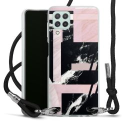 Carry Case Transparent Fabric black/silver