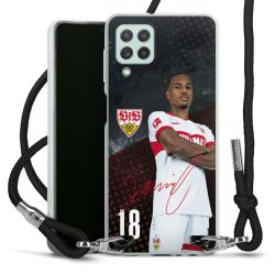 Carry Case Stoff schwarz/silber