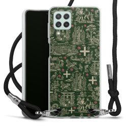 Carry Case Stoff schwarz/silber