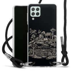 Carry Case Stoff schwarz/silber