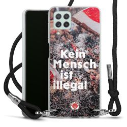 Carry Case Stoff schwarz/silber