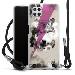 Carry Case Transparent Fabric black/silver