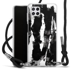 Carry Case Transparent Fabric black/silver