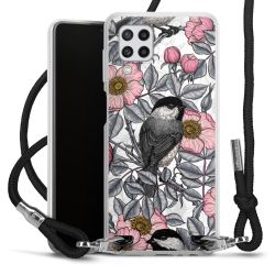 Carry Case Transparent Fabric black/silver