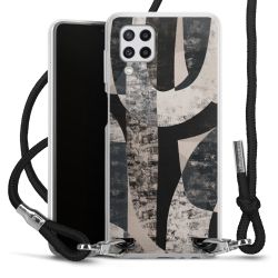 Carry Case Transparent Fabric black/silver