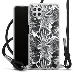 Carry Case Transparent Fabric black/silver