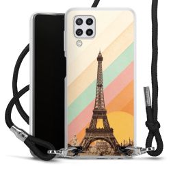 Carry Case Transparent Fabric black/silver