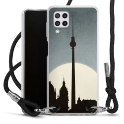 Carry Case Transparent Fabric black/silver