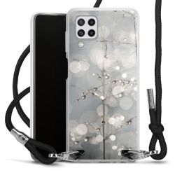 Carry Case Transparent Fabric black/silver