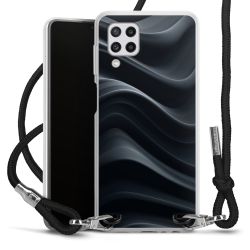 Carry Case Transparent Fabric black/silver