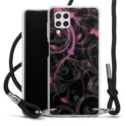 Carry Case Transparent Fabric black/silver