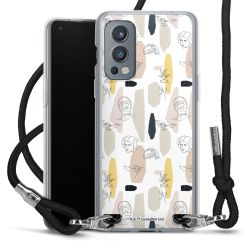 Carry Case Transparent Fabric black/silver